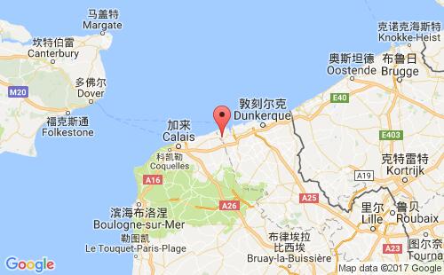 格拉沃利讷港港口位置